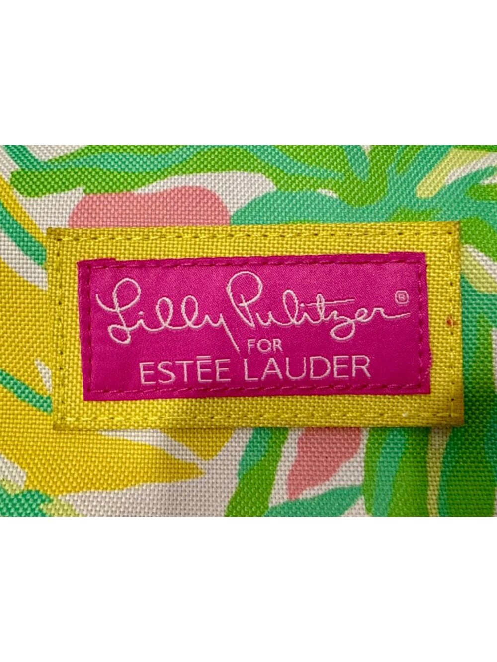 Lilly Pulitzer for Estée Lauder Tropical Fruit Floral Tote Bag - Picture 3 of 9